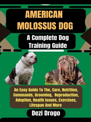 cover image of American  Molossus Dog